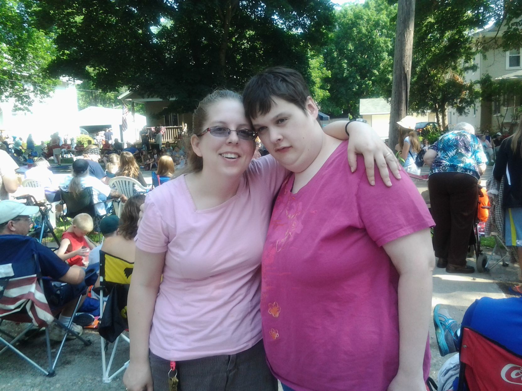 Odessa Pham and sister Abebi
